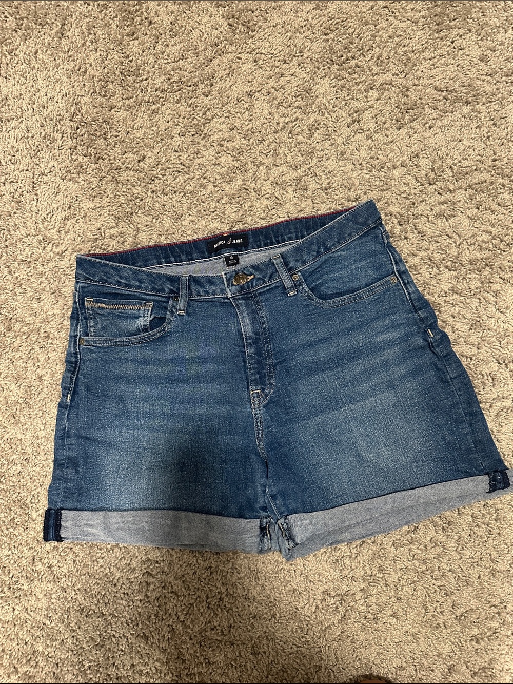Nautica Jeans Blue Denim Women’s Shorts